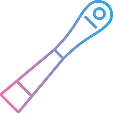 Termometre. Web simgesi basit illüstrasyon