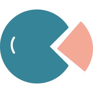 Pasta çizelgesi. Web simgesi