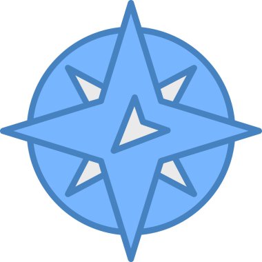 Pusula simgesi vektör resimlemesi