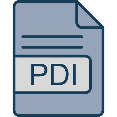 dosya biçimi simgesi, vektör illüstrasyonu