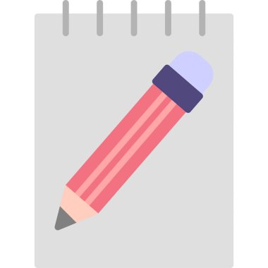 Kalem simgesi. Web için basit kalem vektör simgeleri çizimi