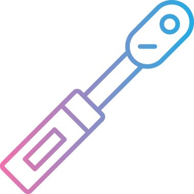 Termometre. Web simgesi basit illüstrasyon