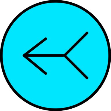 ok simgesi vektör illüstrasyonu