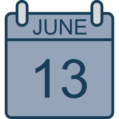 Tek bir günlük takvimde 15 Haziran tarihi