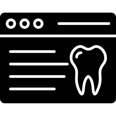 Modern simgenin vektör illüstrasyonu