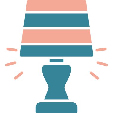 Otelde. Web simgesi basit illüstrasyon