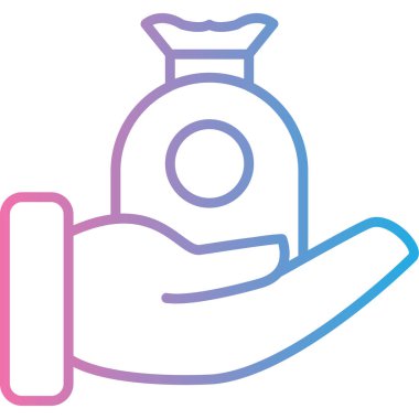 Bir çamaşır makinesinin vektör çizimi