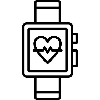 akıllı saat kalp simgesi, özet biçimi