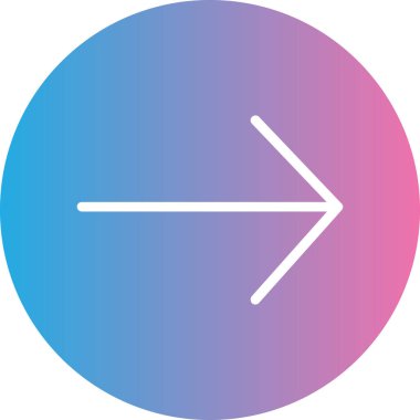 ok modern simgesinin vektör illüstrasyonu