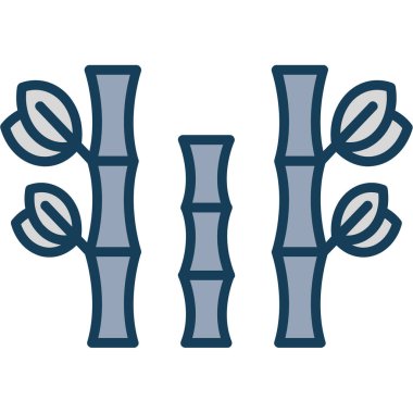 İki boru ikonu. Web için iki boru vektör simgesinin özet çizimi