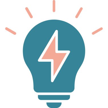 ampul simgesi vektör illüstrasyon tasarımı