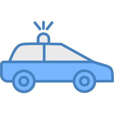 - Araba. Web simgesi basit illüstrasyon