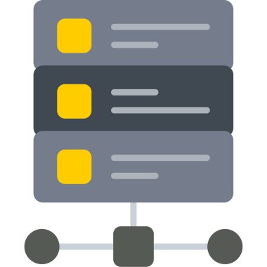 Veri transferinin web simgesi tasarımı