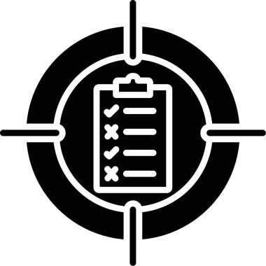 Pano simgesi vektör illüstrasyonu