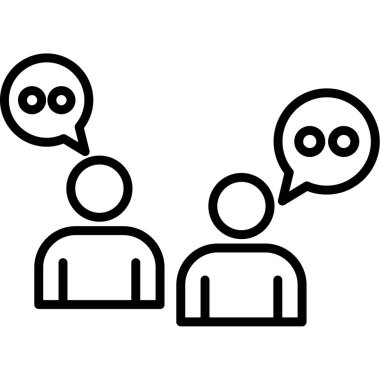 konuşma balonu simgesi, özet biçimi