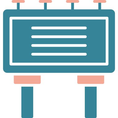 Klima simgesi, vektör illüstrasyonu