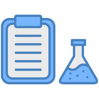 lab matara simgesi, vektör illüstrasyonu