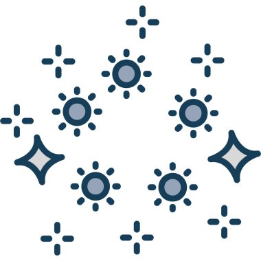 Bir noel ağacının vektör çizimi