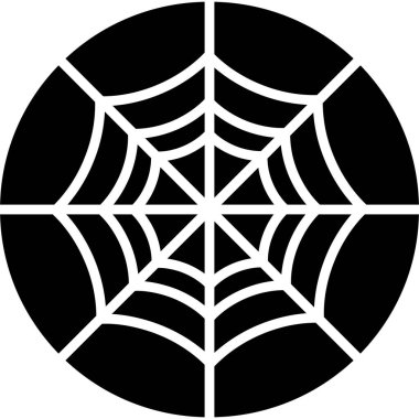 Cadılar Bayramı web simgesi, vektör illüstrasyonu