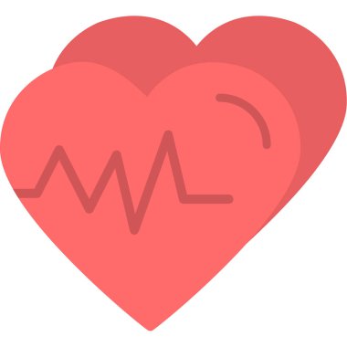 kardiyogram kalp atışı simgesi