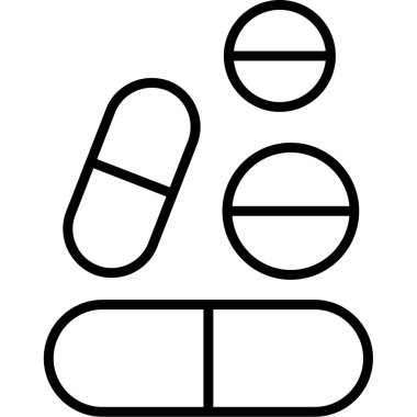 Haplar. Web simgesi vektör illüstrasyonu