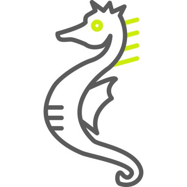 hayvan simgesi vektör illüstrasyonu