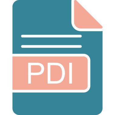 dosya biçimi simgesi, vektör illüstrasyonu