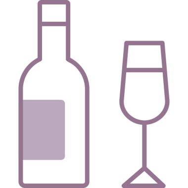 Şarap kadehi simgesi, taslak biçimi