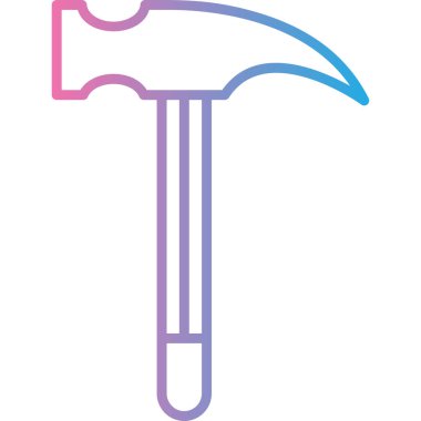 Balta. Web simgesi basit illüstrasyon