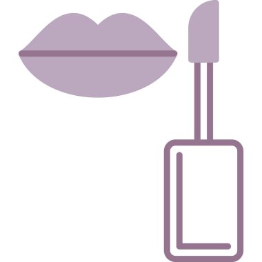 Lipshine 'ın Vektör İllüstrasyonu, Basit Simge