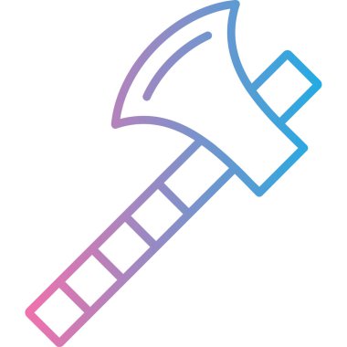 Balta simgesi vektör illüstrasyonu