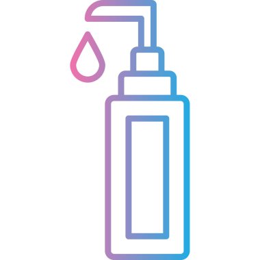 Şişe. Web simgesi basit illüstrasyon