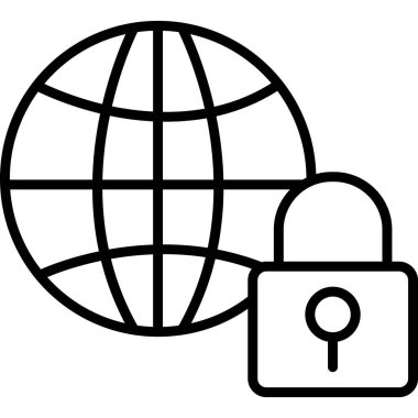 özet biçiminde genel internet ağ simgesi