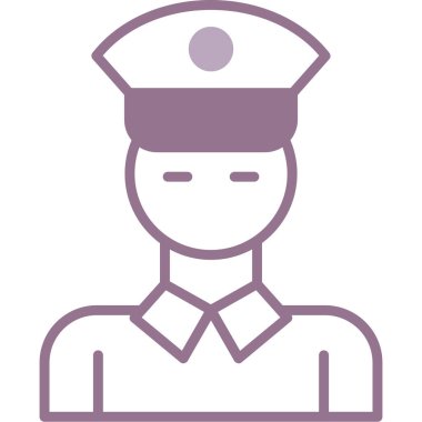 Sakallı bir adamın vektör çizimi