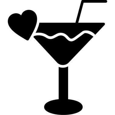 alkol içecek ikonu