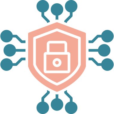 Güvenlik kamerası. Basit resimleme