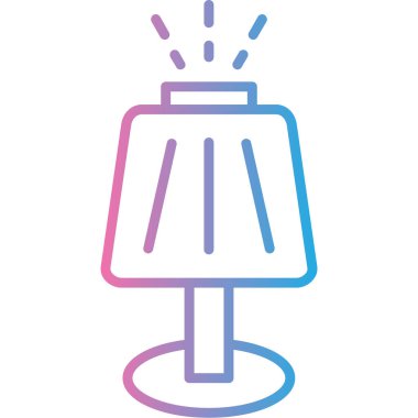 Lamba. Web simgesi basit illüstrasyon