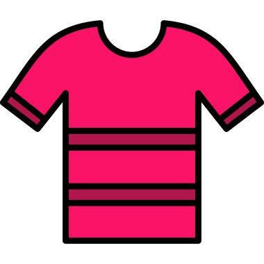 giysi simgesi vektör illüstrasyonu