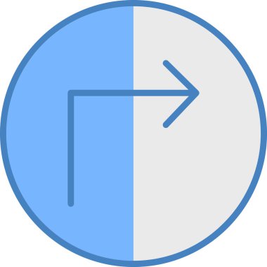 ok simgesi vektör illüstrasyonu