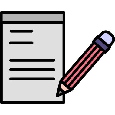 Kitap. Web simgesi basit illüstrasyon