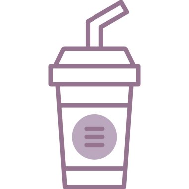 içki ikonu vektör illüstrasyonu