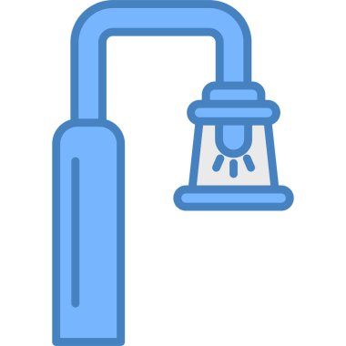 Su. Web simgesi basit illüstrasyon