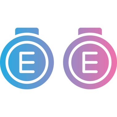 Dijital ağ için vektör illüstrasyonu, ico