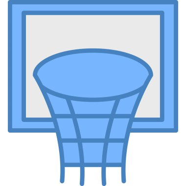 Basketbol net vektör çizim