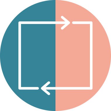 Seo simgesinin vektör illüstrasyonu