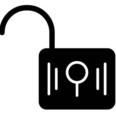 Kilit simgesini taslak biçiminde kilitle