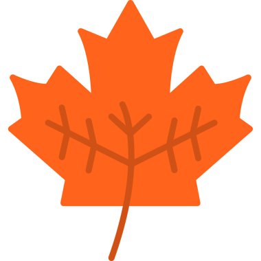 Yaprak ikonu vektör illüstrasyonu