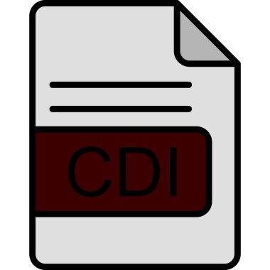 dosya biçimi simgesi, vektör illüstrasyonu