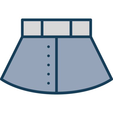 Şort. Web simgesi basit illüstrasyon