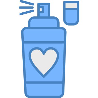 Kalp. Web simgesi basit illüstrasyon